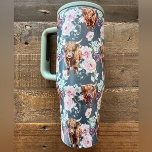 Highland Cow 40oz Stainless Steel Tumbler